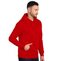 ABSOLUT HOODY 350, organic cotton hooded sweatshirt, 350 g/m2, red