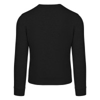 TERRY MEN, crewneck sweatshirt, 280 g/m2, black