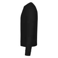 TERRY MEN, crewneck sweatshirt, 280 g/m2, black