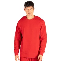 TERRY MEN, crewneck sweatshirt, 280 g/m2, red