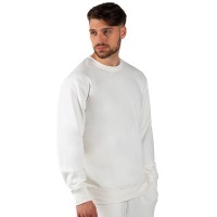 TERRY MEN, crewneck sweatshirt, 280 g/m2, off white