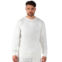 TERRY MEN, crewneck sweatshirt, 280 g/m2, off white
