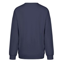 BIG, unisex crew neck organic cotton sweatshirt, 300 g/m2, blue