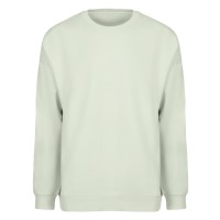 BIG, unisex crew neck organic cotton sweatshirt, 300 g/m2, mint