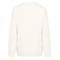 BIG, unisex crew neck organic cotton sweatshirt, 300 g/m2, off white