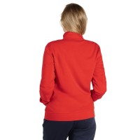 SPINNER, unisex zipped sweatshirt, 280 g/m2, red