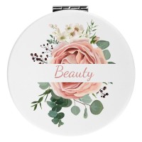 BELLA, plastic mirror, white