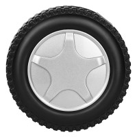 WHEEL, multitool set, silver