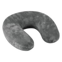 FLY, travel pillow made of memory foam, gray