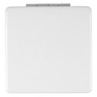 LOVELY 6 x 6, mirror, white