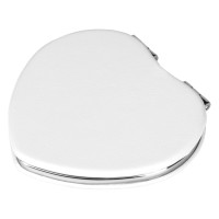 LOVELY HEART, mirror, white