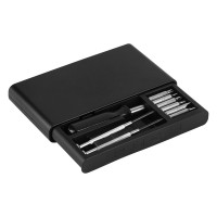 FIXER, screwdriver with changeable bits, black