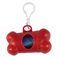 CODY, pets hygienic bag dispenser case, red