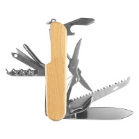 CADET PLUS, multifunctional knife, 11 functions, beige