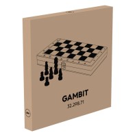 GAMBIT, chess beige