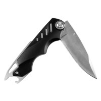 KYOTO, pocket knife in a pouch bag, black