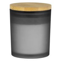 AMORE, scented candle, black
