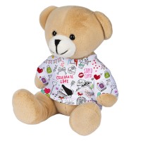 BALOO, teddy bear plush toy, white