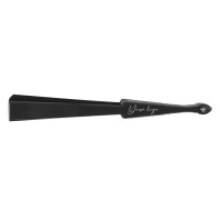 PATTAYA, hand fan, black