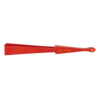 PATTAYA, hand fan, red
