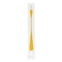 BORA BORA, hand fan, yellow