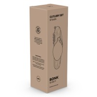 BONK, multifunctional cutlery set, 6 functions, beige