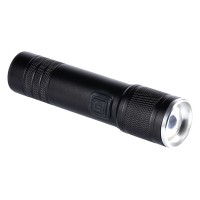 DYNAMO, rechargeable flashlight (1 led), black