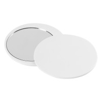 LULU, plastic mirror, white