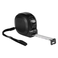INCH 5, measuring tape, 5m, black