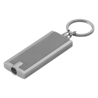 GLIT, key holder with led lamp, silver