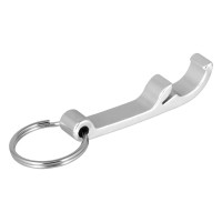 BARISTA, key holder with bottle opener, silver
