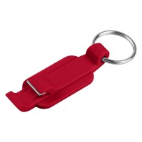 CLIPER, key holder with bottle opener, red