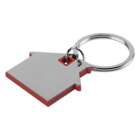 HUS, key holder, red