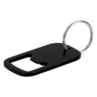 IZZY, key holder with bottle opener, black