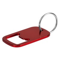 IZZY, key holder with bottle opener, red