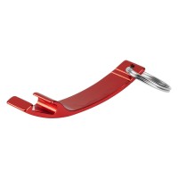 BARMEN, key holder with bottle opener, red