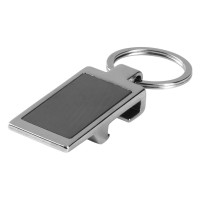 PROP, key holder with mobile phone holder, shiny metal