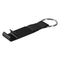 SVEN, key holder, bottle opener and mobile phone holder, black