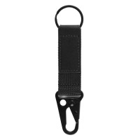 EOS, key holder with carabiner black