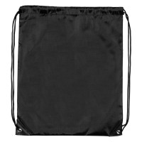 CITY, drawstring bag, black