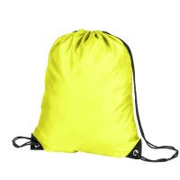 CITY, drawstring bag, neon yellow