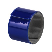 FUNPLASTIC, flexible reflective wristband, blue