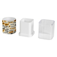 SCATOLA, pen stand, transparent