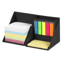 BLOCK, stationery set, black