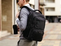 CHELSEA, business backpack, black