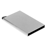 ARMOR, card holder with rfid protection, silver