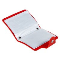 CHECK, card holder, red