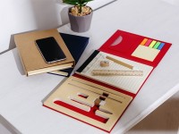 STUDENT, note set, red