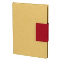 AZUL, note set, red