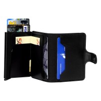 STARK, wallet with rfid protection, black
